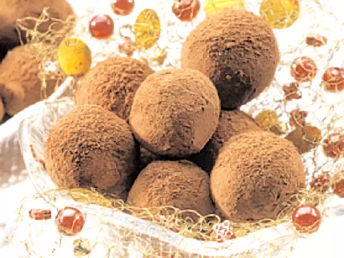 Trufas de Chocolate com Vinho do Porto