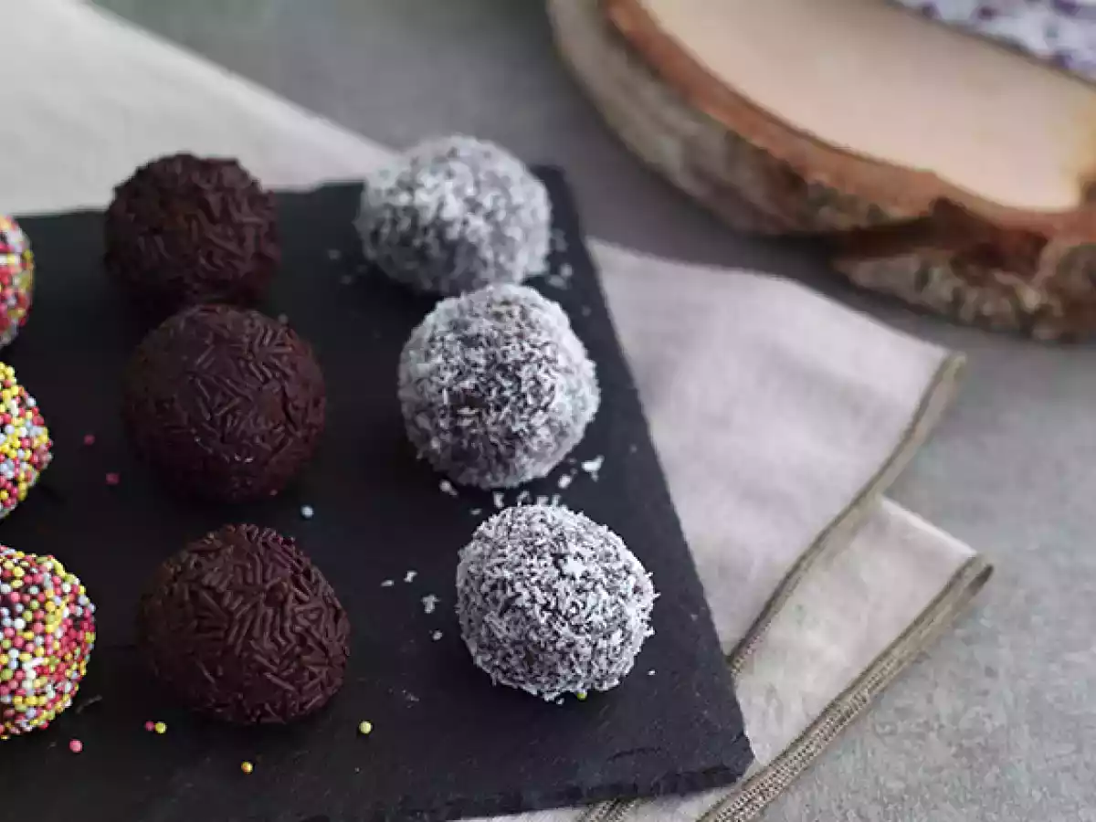 Trufas de chocolate (decoradas) - foto 2