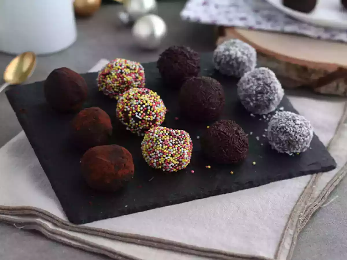 Trufas de chocolate (decoradas) - foto 5
