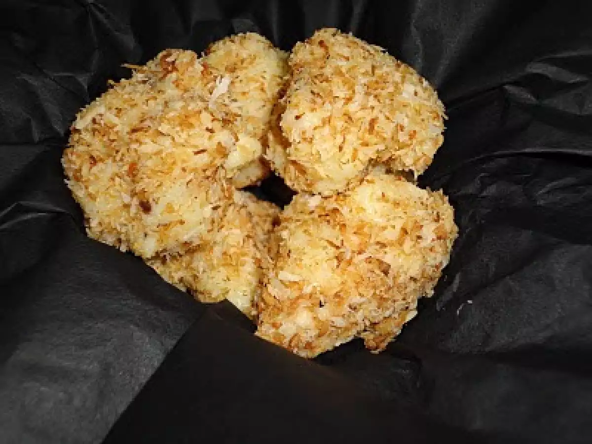 Trufas de limão e coco