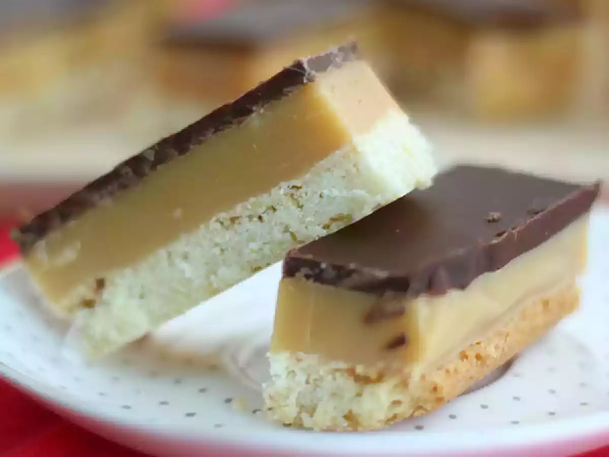 Twix caseiro ou Shortbread Milionário