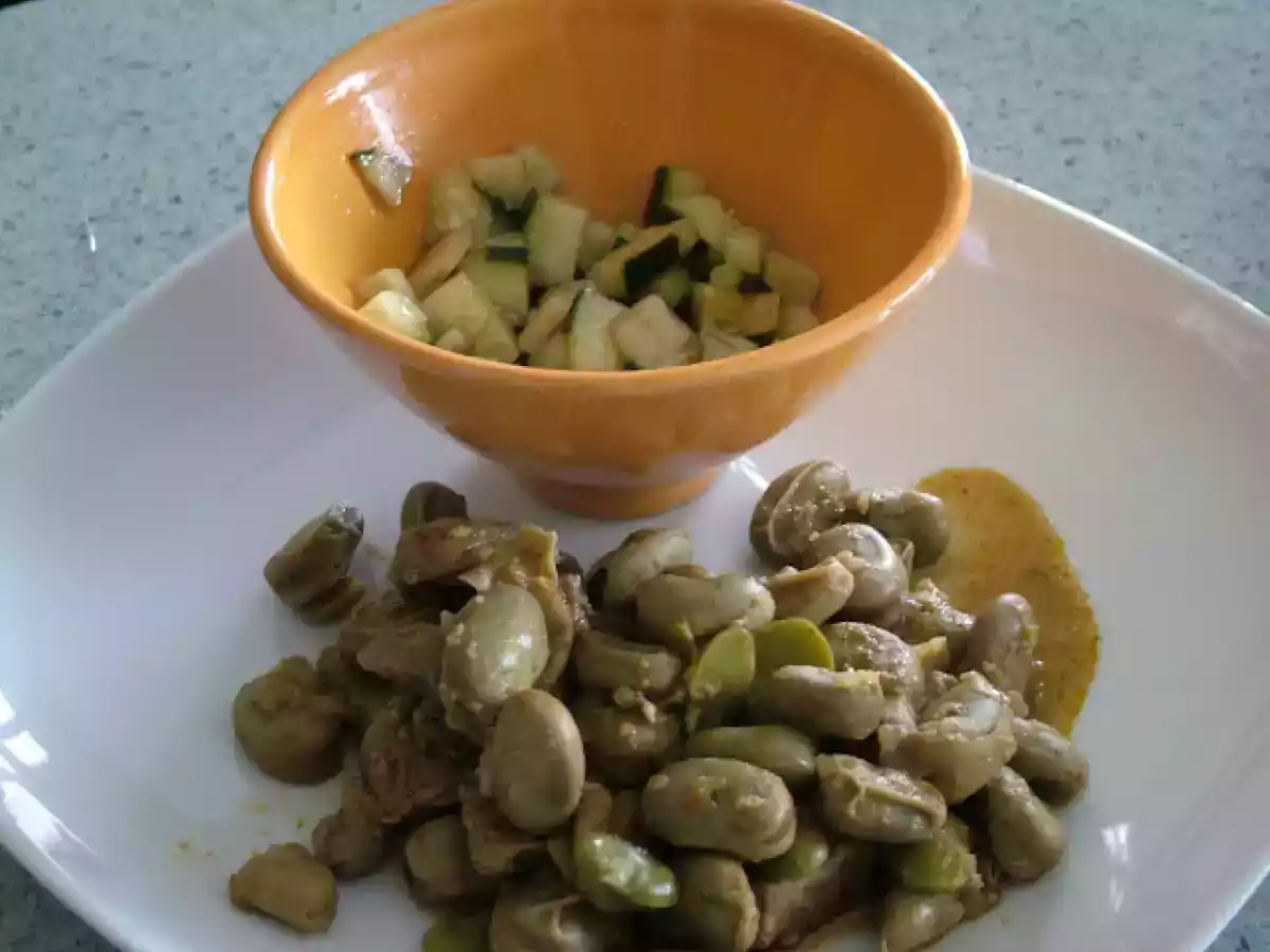 Umas favas guisadas e a primeira massa! - foto 3