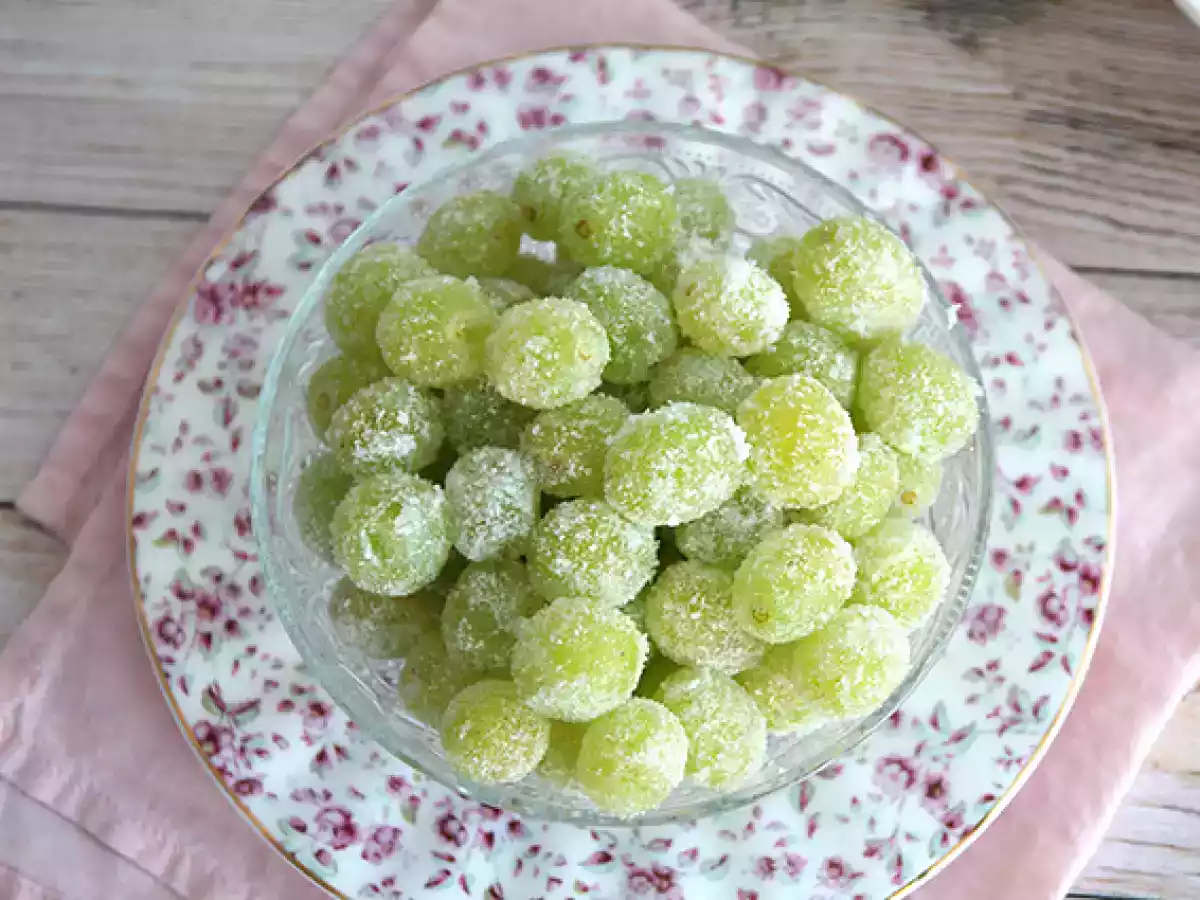 Uvas com prosecco (embriagado de uva) - foto 2
