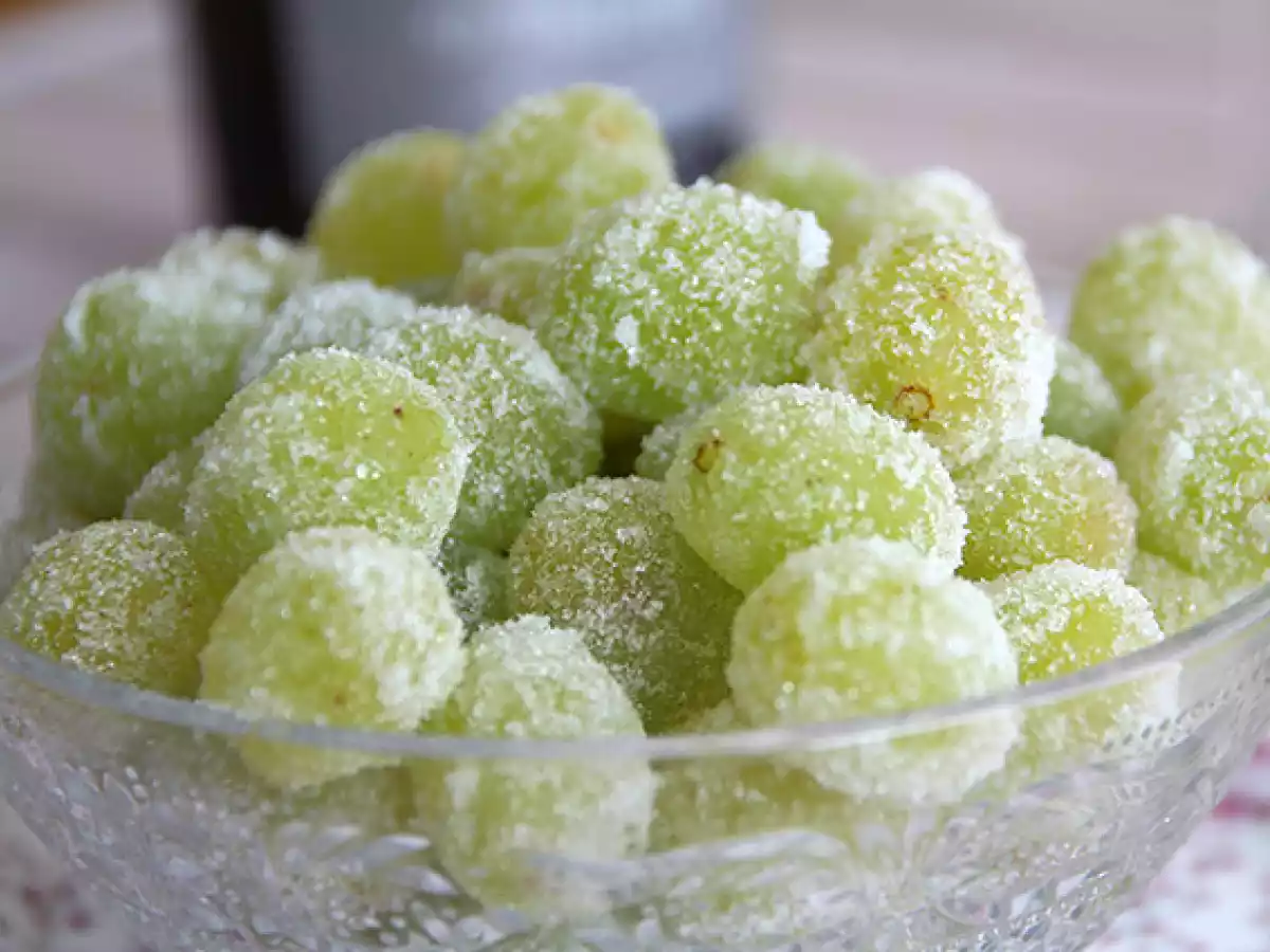 Uvas com prosecco (embriagado de uva) - foto 3