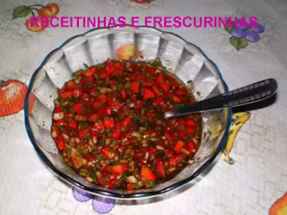 Vinagrete de Morango