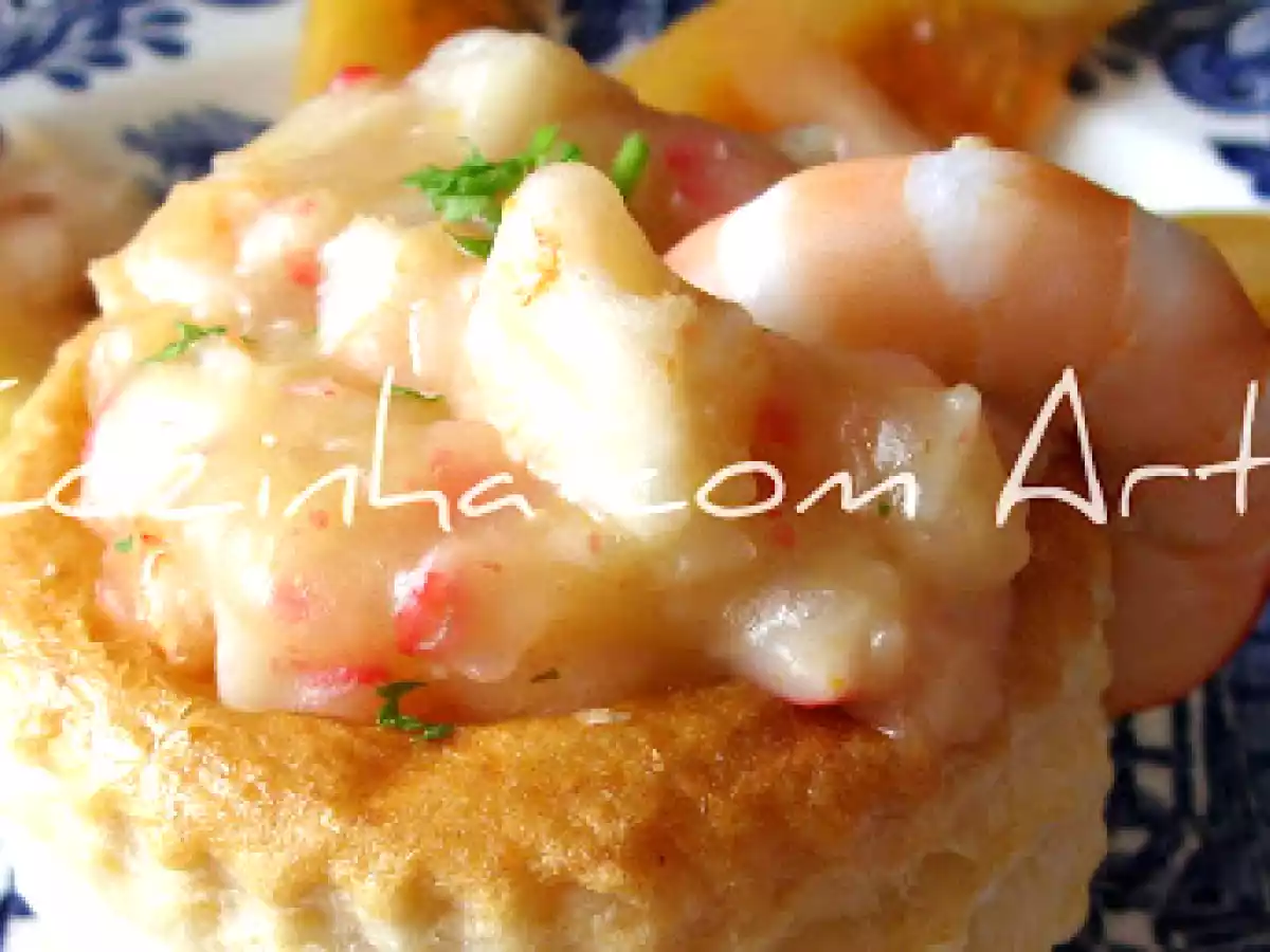 Vol au vent de camarão - foto 3