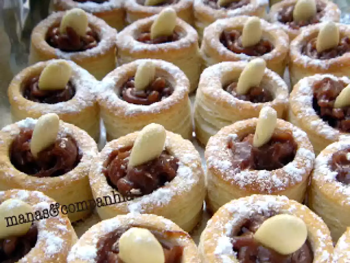 Vol-au-Vent de chocolate e castanhas (isa) - foto 4
