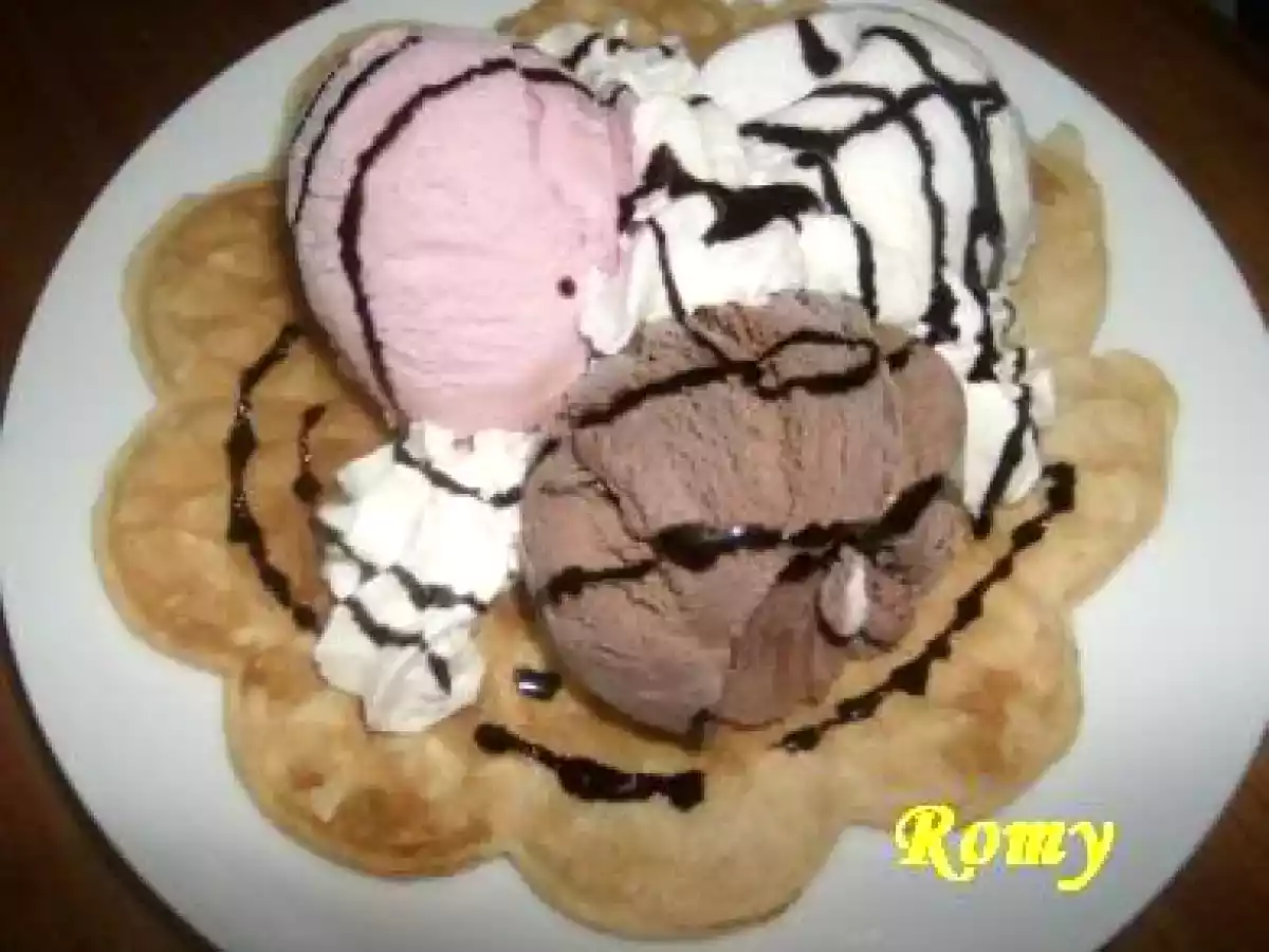 Waffles com mel - foto 3