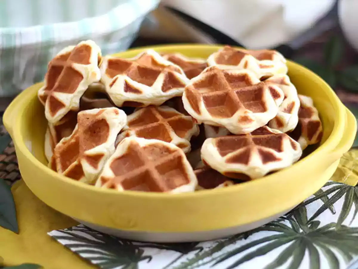 Waffles de chocolate (versão mini) - foto 2