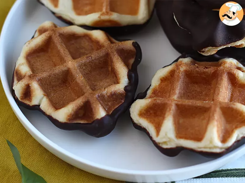 Waffles de chocolate (versão mini) - foto 3