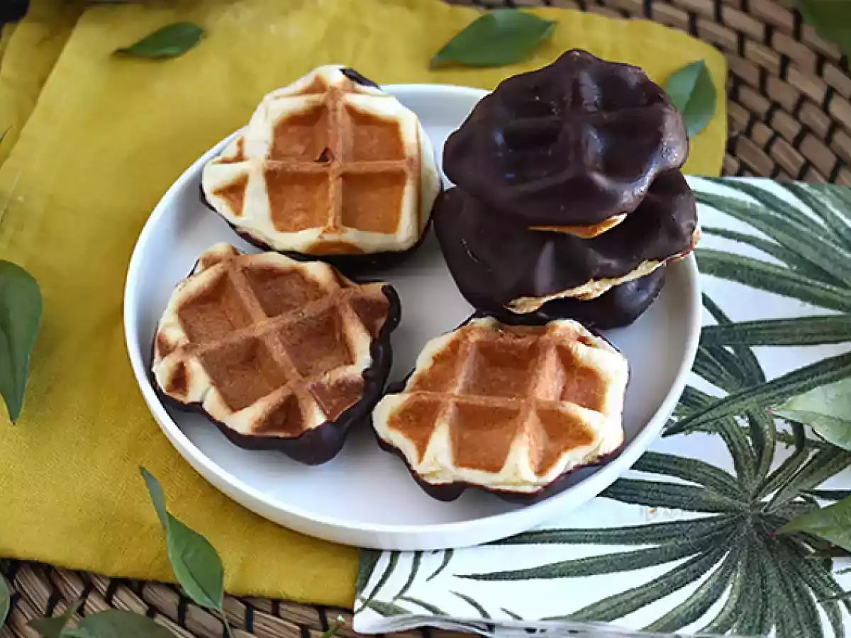 Waffles de chocolate (versão mini) - foto 4
