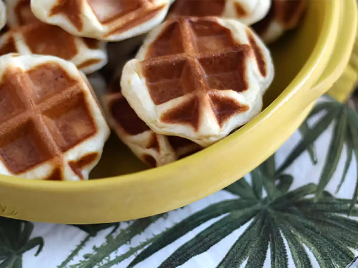 Waffles de chocolate (versão mini) - foto 5