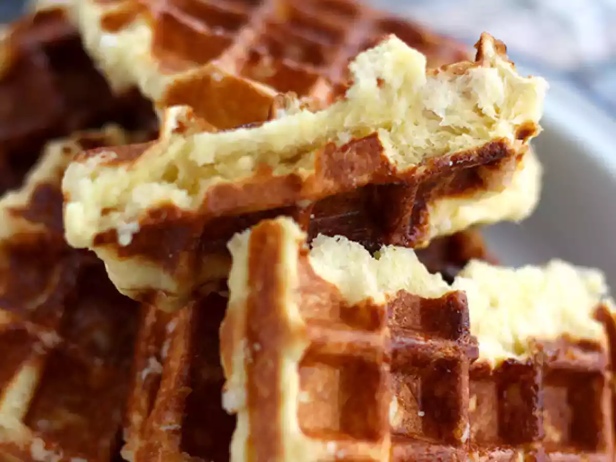 Waffles de Liège, receita com vídeo - foto 3