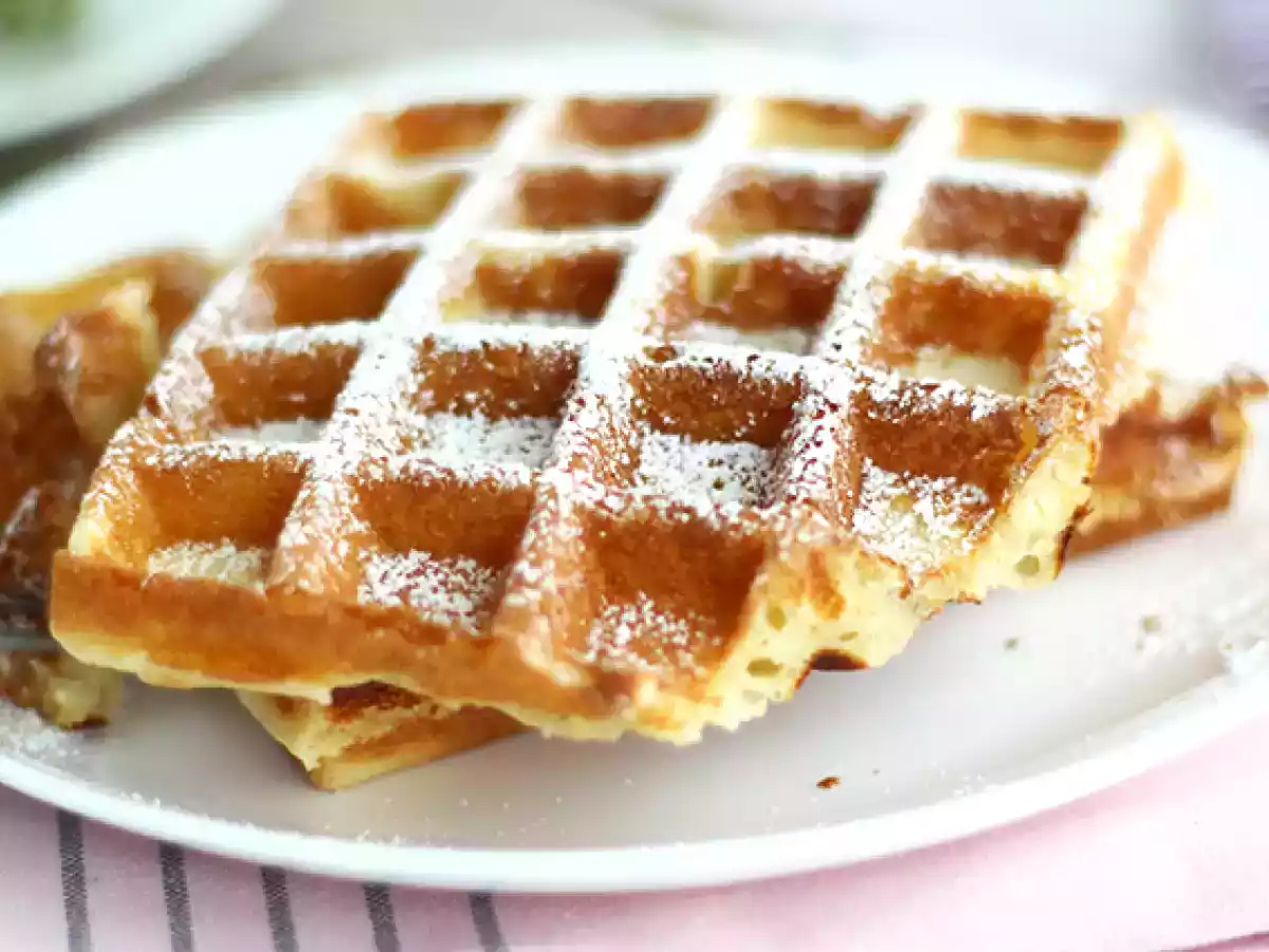 Waffles leves e crocantes - foto 2