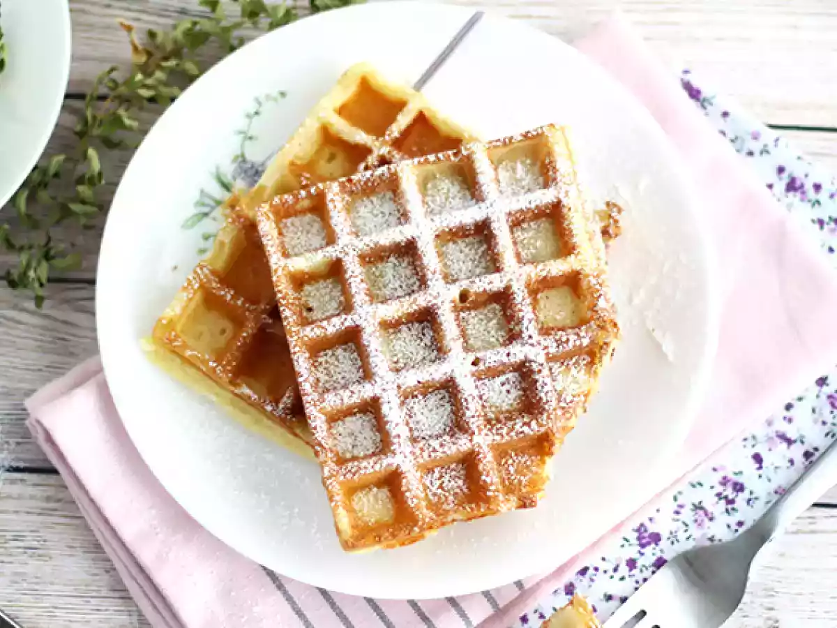 Waffles leves e crocantes - foto 3