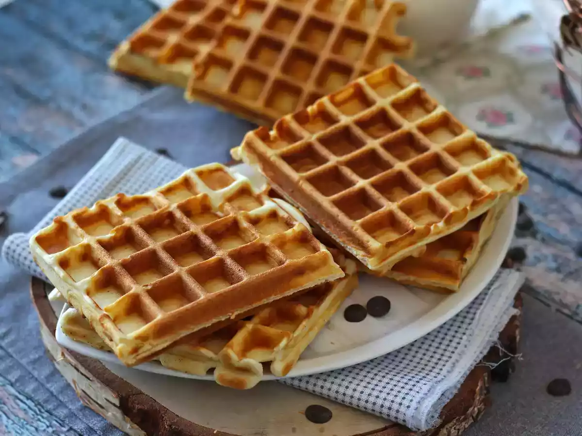 Waffles super proteicos com whey - foto 2