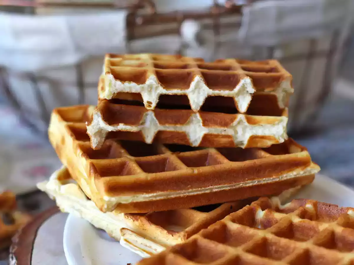 Waffles super proteicos com whey - foto 3