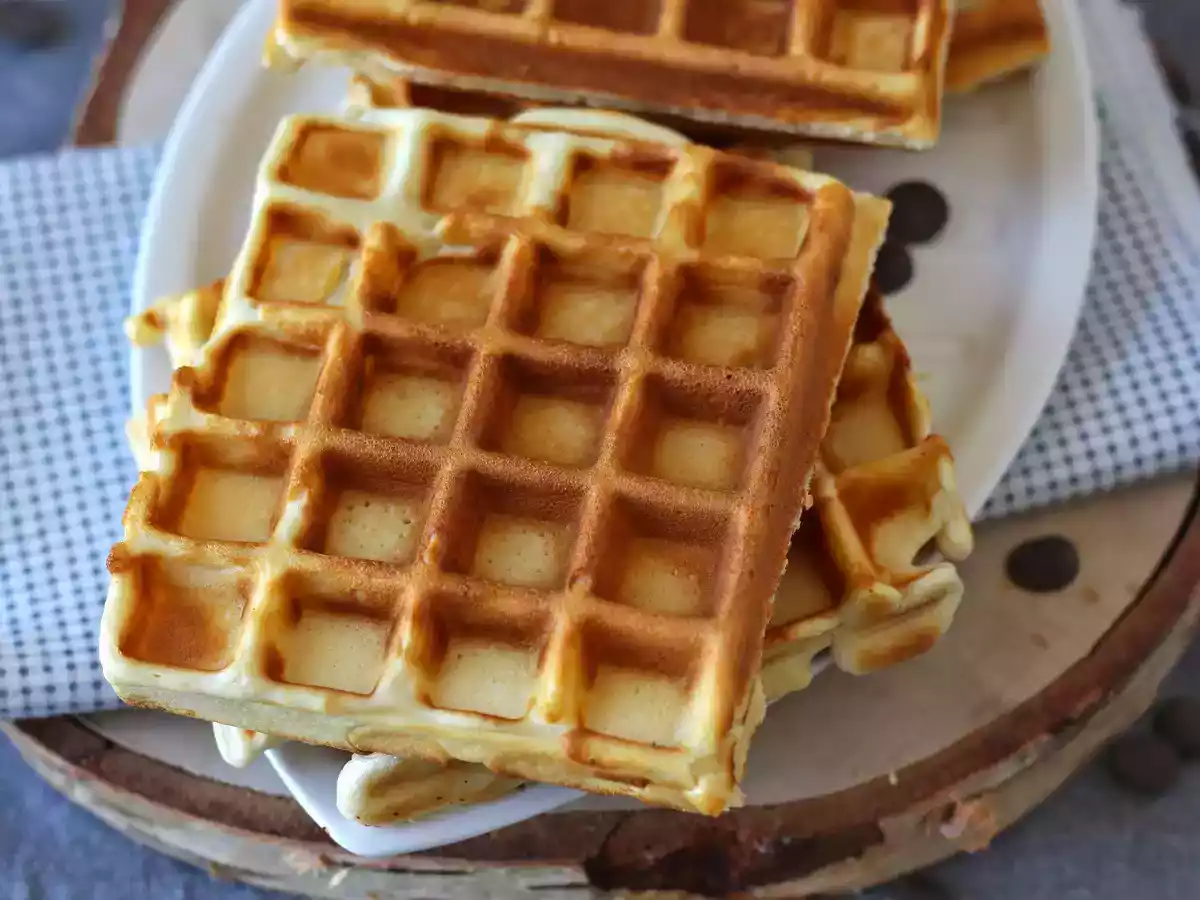 Waffles super proteicos com whey - foto 5