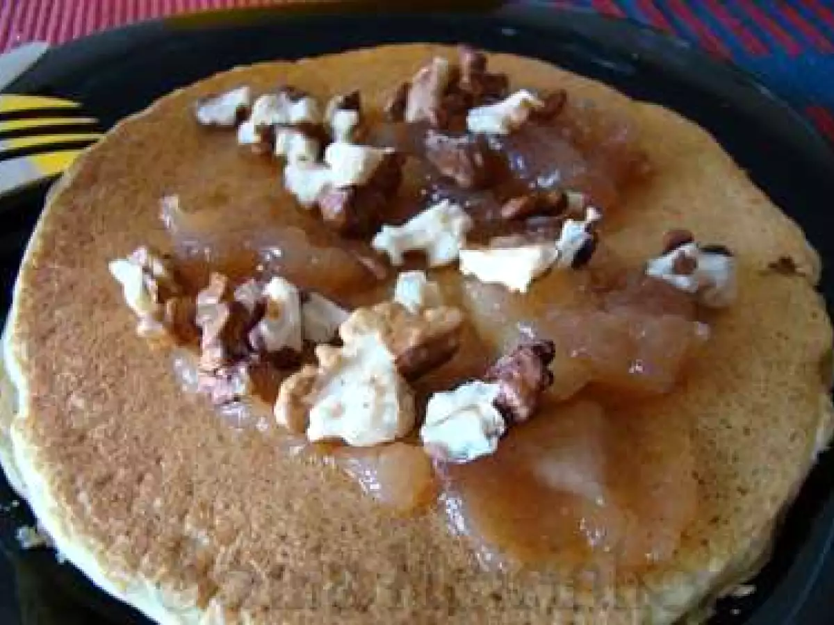 Waffles/panquecas de farinha integral - foto 2