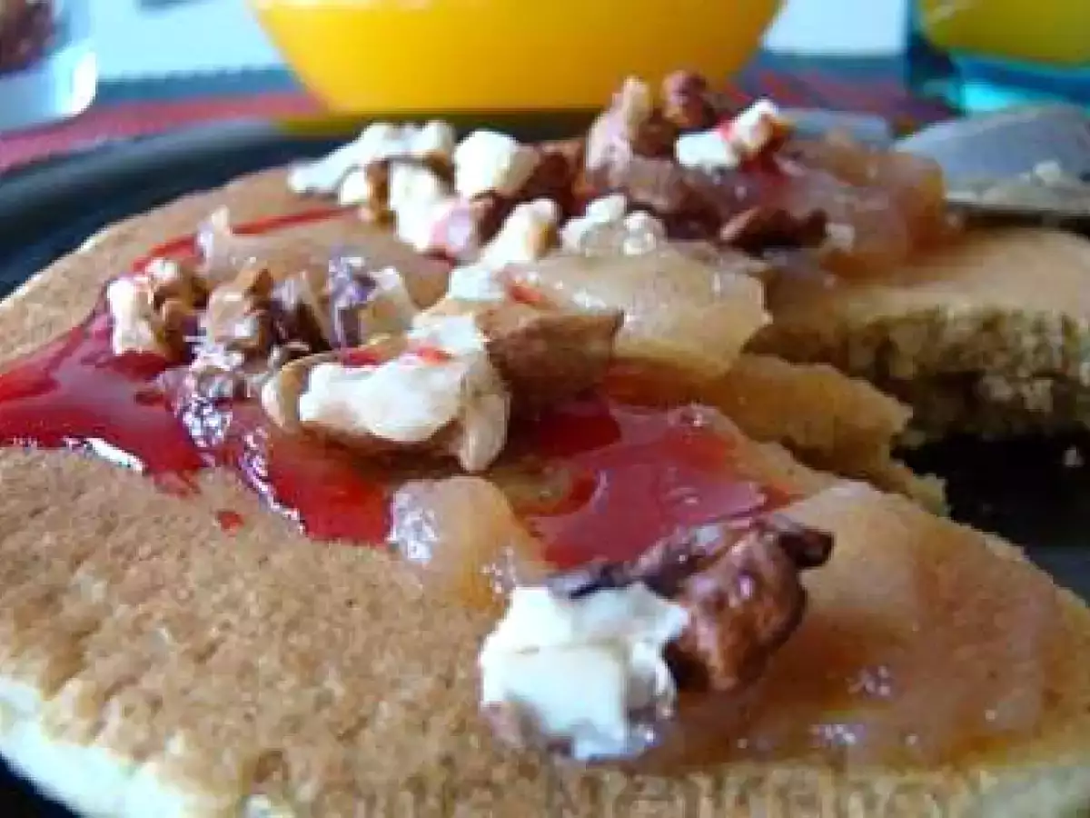 Waffles/panquecas de farinha integral - foto 3