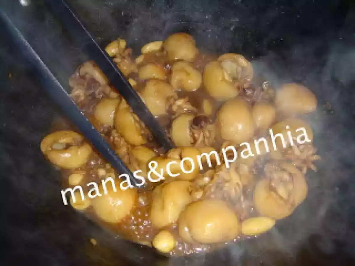 Wok de choquinhos (isa)