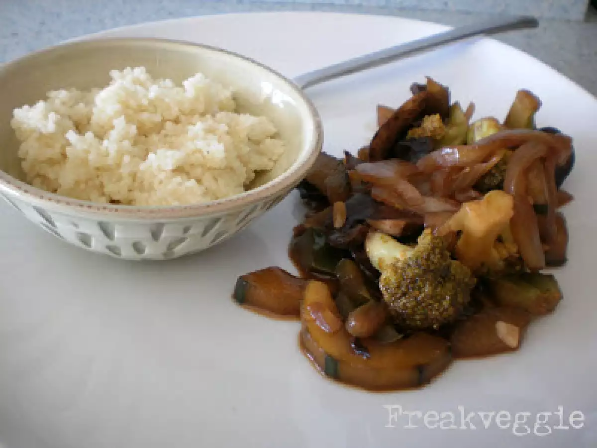 Wok Veggie com Couscous