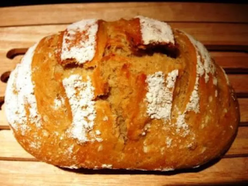 World Bread Day 2009: Artisan Bread - Pão de trigo e espelta, foto 1