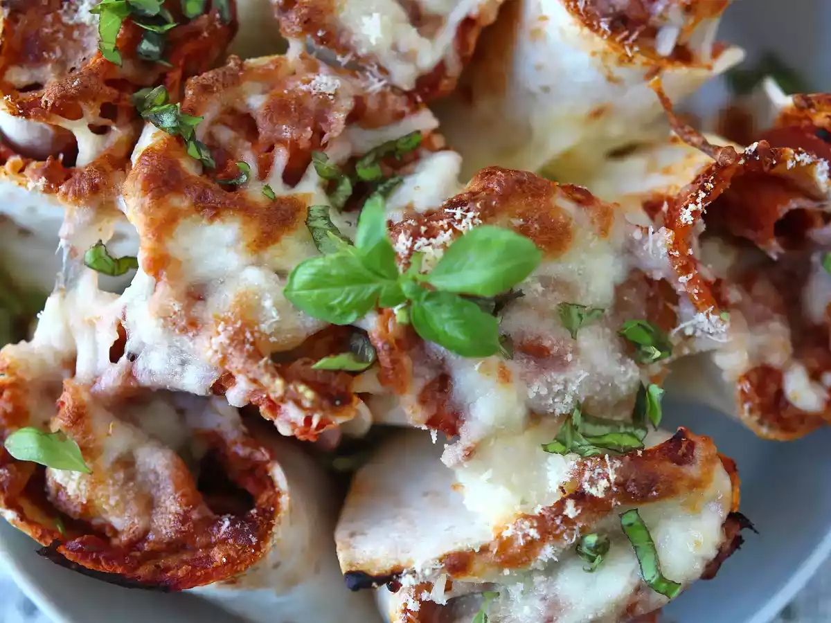 Wrap de pizza gratinado, a explosão de sabor que você precisa experimentar - foto 4