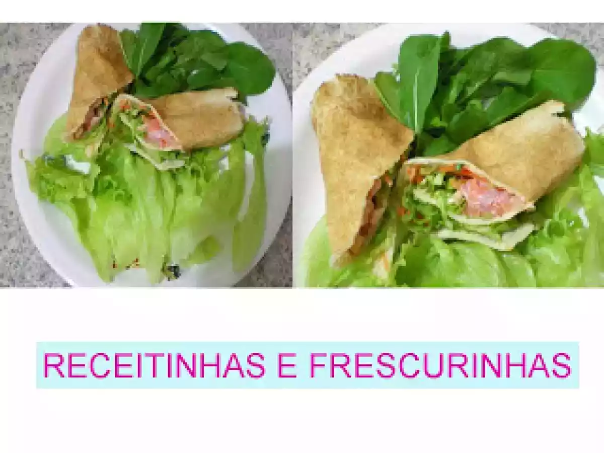 Wrap - lanchinho de sexta feira