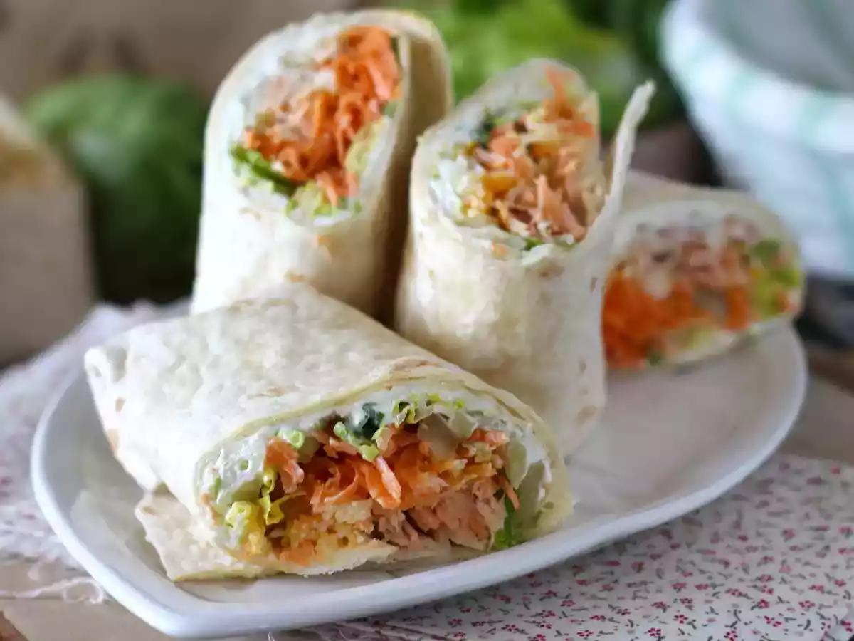 Wraps de salmão, o sanduíche perfeito, prático e bom pra toda hora! - foto 2