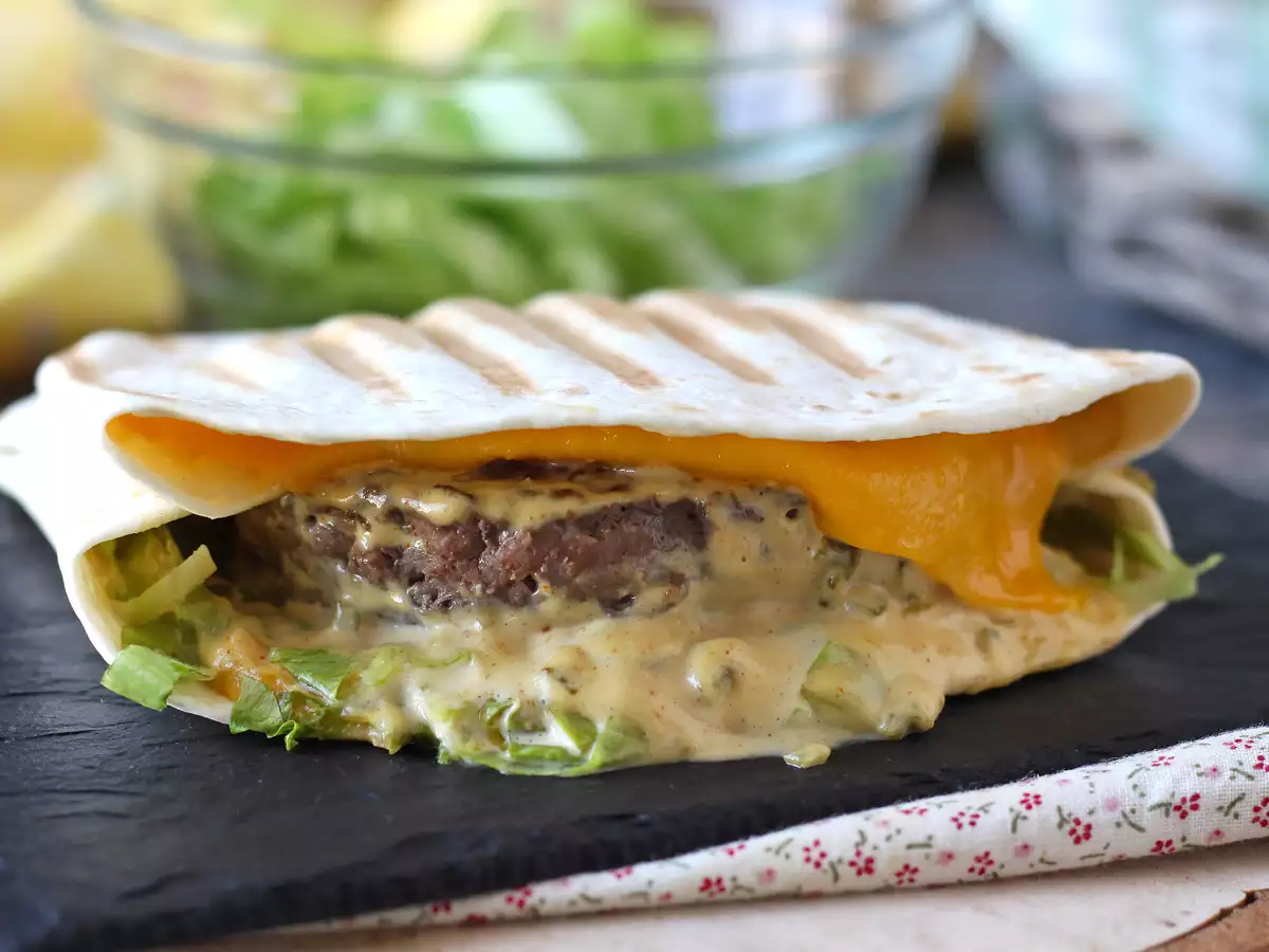 Wraps no estilo Big Mac, rápidas, práticas e econômicas - foto 3
