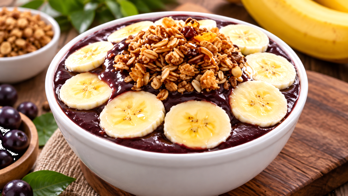 Açaí: receitas fáceis, tigelas, batidos e sobremesas