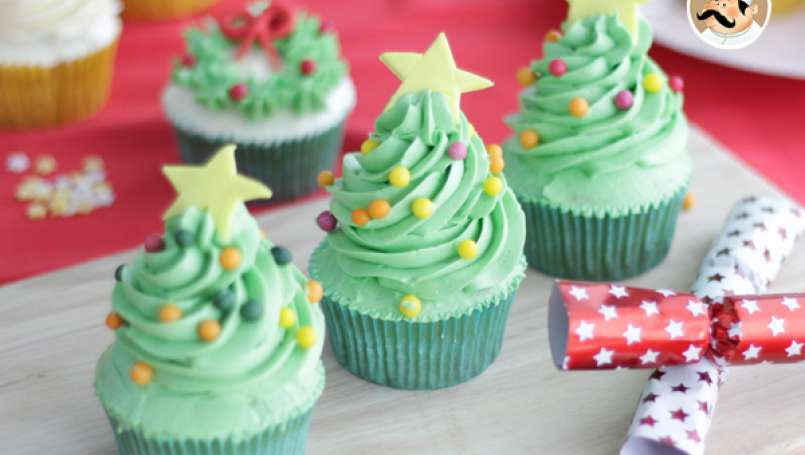Cupcakes decoração de Natal